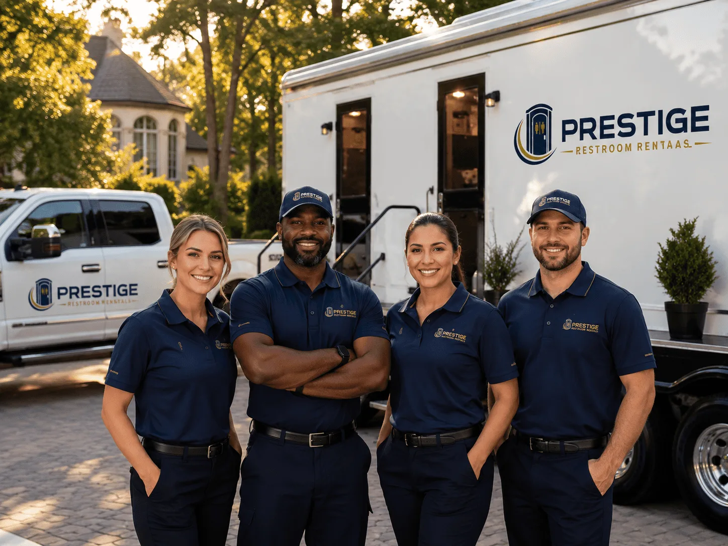 Trusted Luxury Portable Restrooms company in Hall, MT